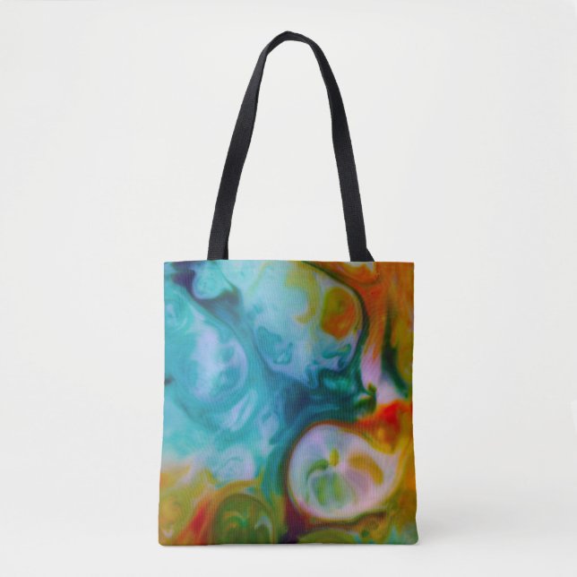 "Blume" - umfassende Tasche (Vorderseite)