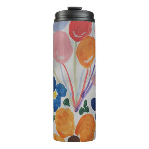 Blume und Balloons Thermal Tumbler Thermosbecher