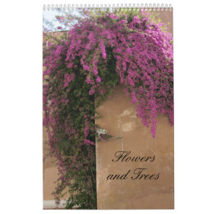 Blume und Bäume Kalender