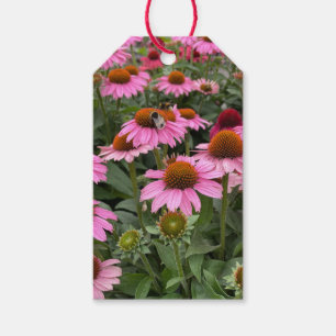 Blume und Bienen Geschenkanhänger