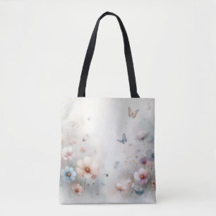 Blume und Buttefly Dance Tasche