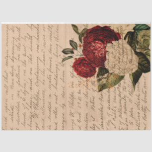 Blume und Ephemera Design Serie #12 Seidenpapier
