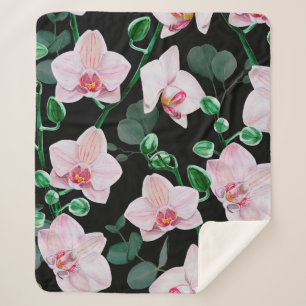 Blume und Eukalyptus-Blätter a Sherpadecke
