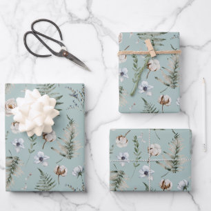 Blume und Fern Blätter Forest Floral Botanical