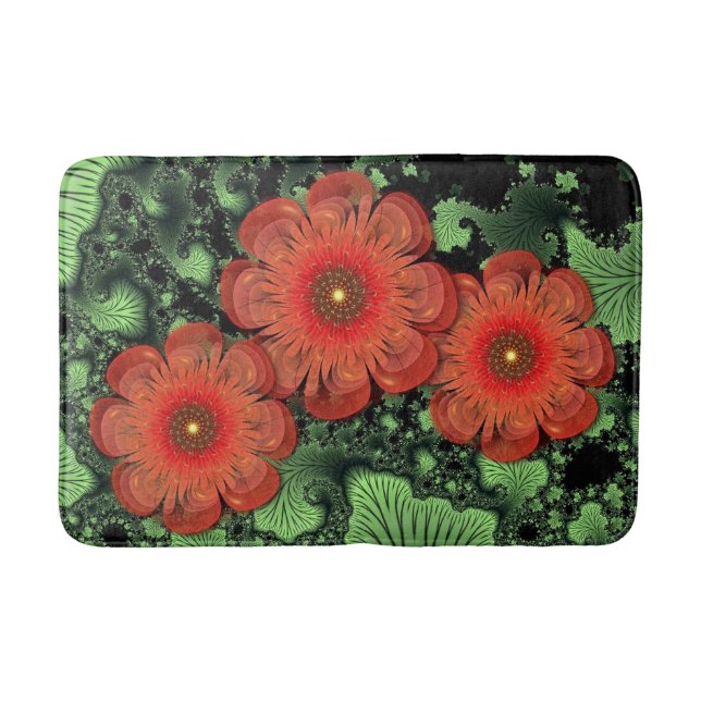 Blume und Fernen Bath Mat Badematte (Vorderseite)