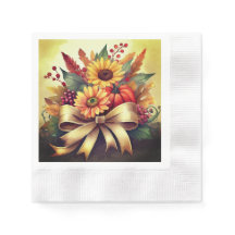 Blume und Goldbug, Cocktailpapier Napkins