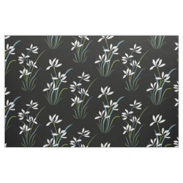 Blume und Gras Stoff
