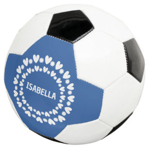 Blume und Herzname Fußball
