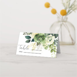Blume und Hochzeiten im Grünen Platzkarte