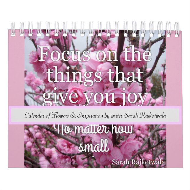 Blume- und Inspirationsquotenkalender Kalender (Titelbild)