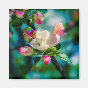 Blume und Knospen Magnet