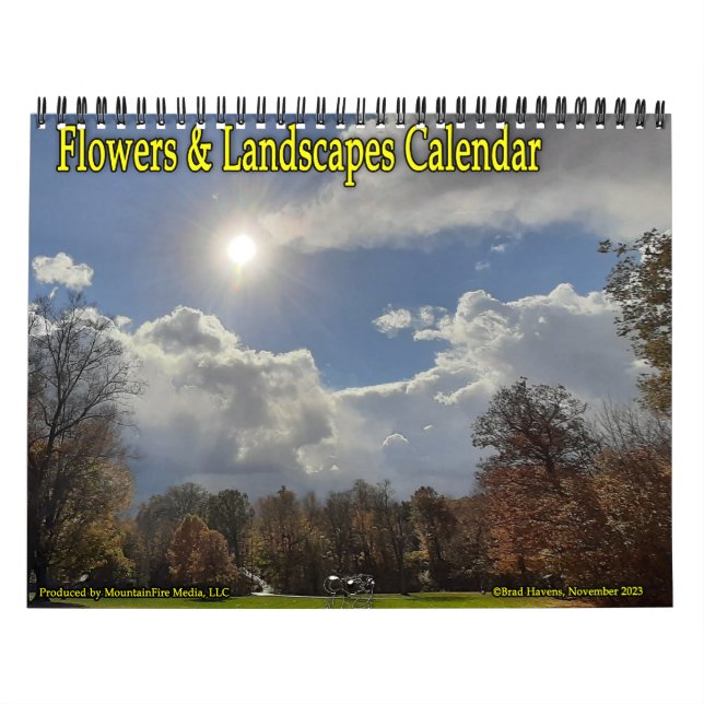Blume und Landschaften Kalender! Kalender (Titelbild)