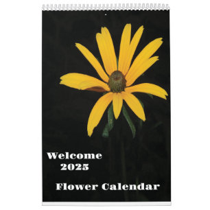 Blume und Nacht 2025 Kalender