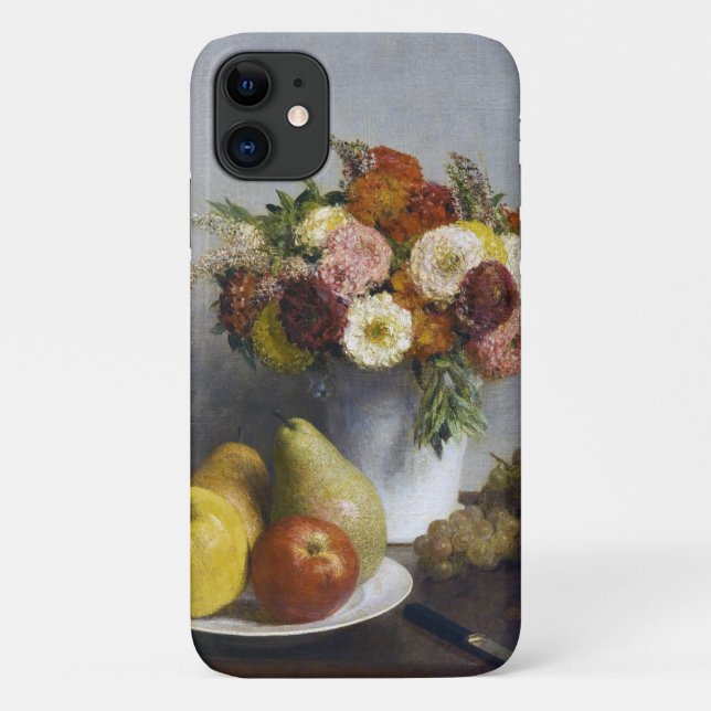Blume und Obst, Henri Fantin-Latour Case-Mate iPhone Hülle (Rückseite)