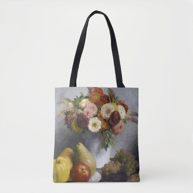 Blume und Obst, Henri Fantin-Latour Tasche (Vorderseite)