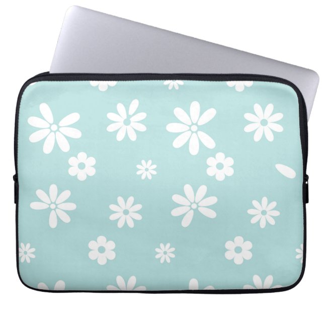 Blume und Petalen 10 Laptopschutzhülle (Vorderseite)