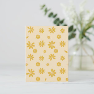 Blume und Petalen 11 Feiertagspostkarte