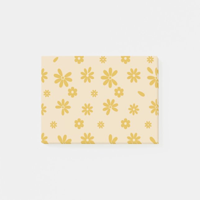 Blume und Petalen 11 Post-it Klebezettel (Vorderseite)
