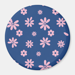 Blume und Petalen 13 Magnet