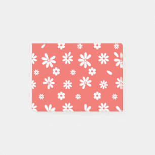 Blume und Petalen 1 Post-it Klebezettel