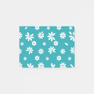 Blume und Petalen 5 Post-it Klebezettel