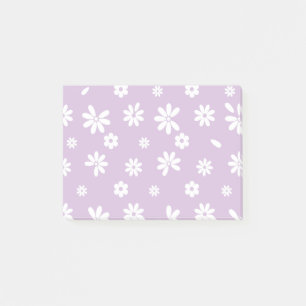 Blume und Petalen 9 Post-it Klebezettel