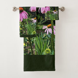 BLUME UND SCHALTFLÄDEN BADHANDTUCH SET