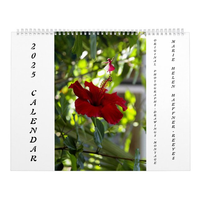 BLUME UND SCHATTENFAIRIEN 2025 KALENDER (Titelbild)