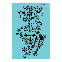 Blume und Schmetterling Dandy Doodle