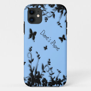 Blume und Schmetterlinge iPhone 5 Fall title_seo2