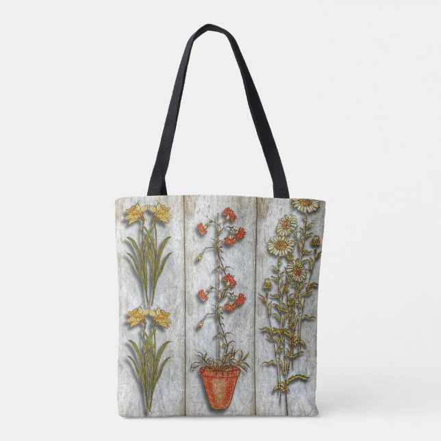 Blume und Shrub Tasche (Rückseite)
