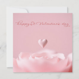 Blume Valentine Feiertagskarte