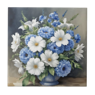 Blume Vase Elegantes Wasser Fliese