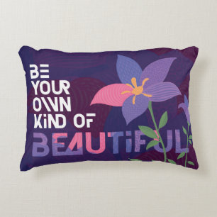 Blume Vector Zitat Dekokissen