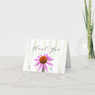 Blume Vielen Dank Hinweis Dankeskarte