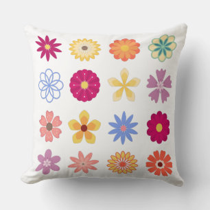 Blume, Vintage Blume, Blumengarten Kissen