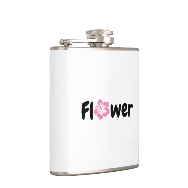 Blume Vinyl Wrapped Flask Flachmann (Rechts)