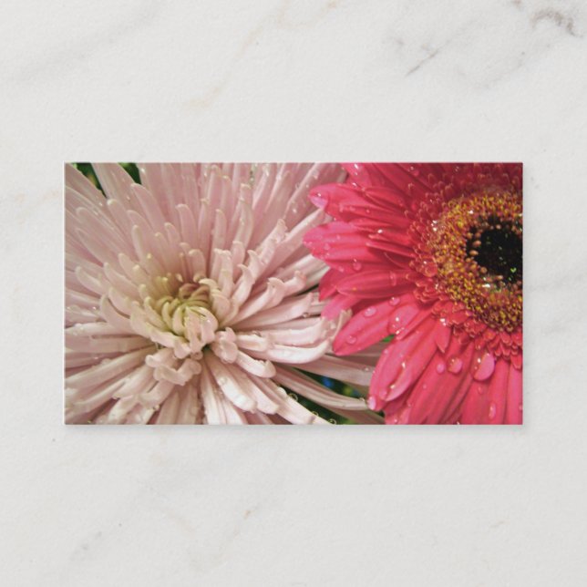 Blume Visitenkarte (Vorderseite)