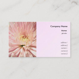 Blume Visitenkarte