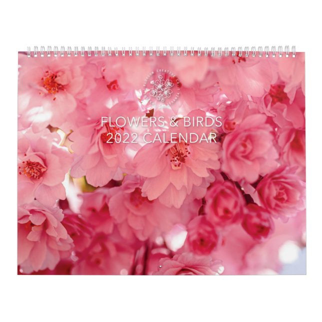 Blume & Vögel - Kalender 2022 (Titelbild)