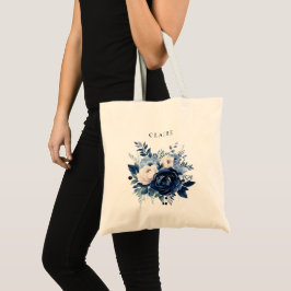 Blume von Blue Bride Design Tragetasche