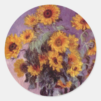 Blume von Claude Monet Sticker