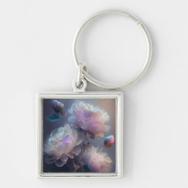 Blume von Funkfrequenzen Schlüsselanhänger