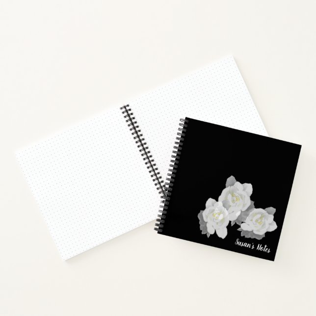 Blume von Gröden Notizbuch (Innenseite)