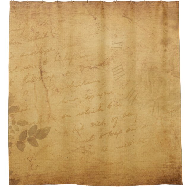 Blume von Hintergrundbildern Duschvorhang (Vorderseite)