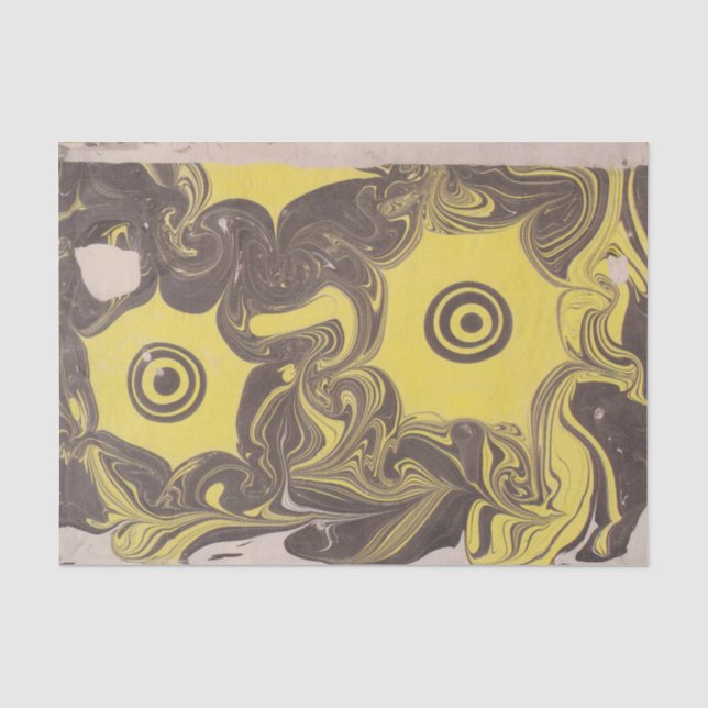 Blume von Koloman Moser Seidenpapier (Vorderseite)
