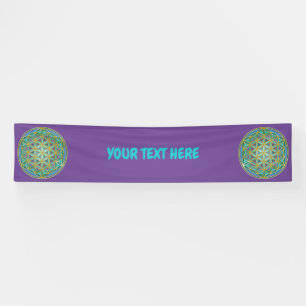 BLUME von LIFE - Sacred Geometrie Design 1 Banner