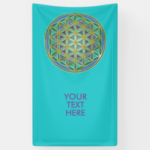 BLUME von LIFE - Sacred Geometrie Design 1 Banner
