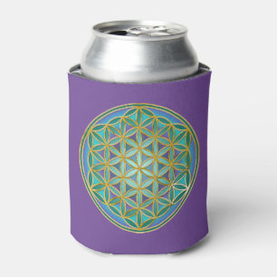 BLUME von LIFE - Sacred Geometrie Design 1 Dosenkühler
