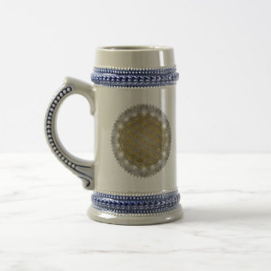 BLUME von LIFE - Sacred Geometrie Light 1 Bierglas